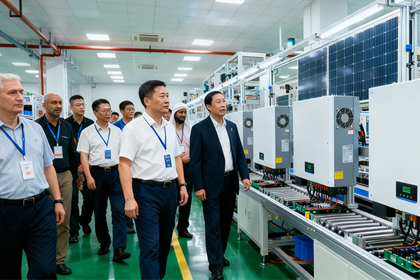 Global Energy Partner Delegation Visits Funodn For Inspection, Exploring New Opportunities In PV Inverter Technology Innovation And Industry Cooperation